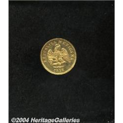 Republic Gold 1 Peso 1896/5 Go-R,
