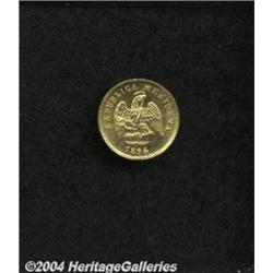 Republic Gold 1 Peso 1894 Mo-M,