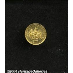 Republic Gold 1 Peso 1900/800 Mo-M,