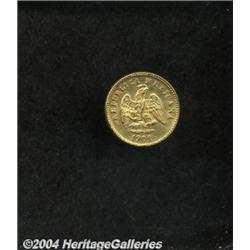 Republic Gold 1 Peso 1901/801 Mo-M,
