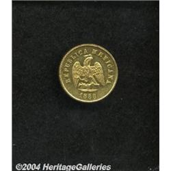 Republic Gold 2-1/2 Pesos 1888 Mo-M,