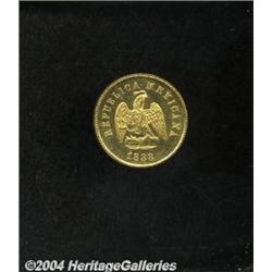 Republic Gold 2-1/2 Pesos 1888 Mo-M,