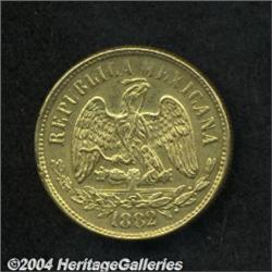 Republic Gold 10 Pesos 1882 Do-C,