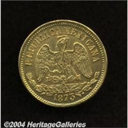 Republic Gold 10 Pesos 1870 Oa-E,