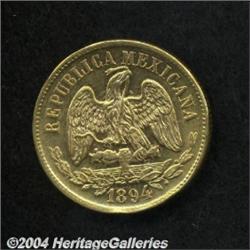 Republic Gold 10 Pesos 1894 Zs-Z,