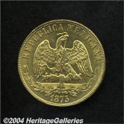 Republic Gold 20 Pesos 1873 Go-S,