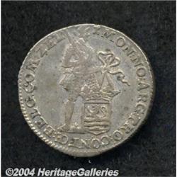 Zeeland. 1/8 Silver Ducat 1786,