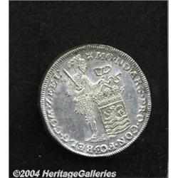 Zeeland. Double Silver Ducat 1748,