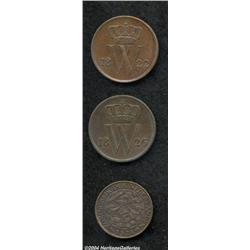 Trio of Bronze Cents
