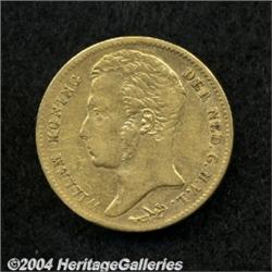 Willem I gold 10 Gulden 1833,