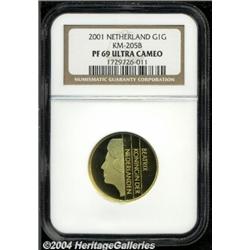 Beatrix gold Gulden 2001,