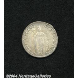 Republic 8 Reales 1833-MM Lima,