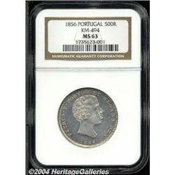 Pedro V 500 Reis 1856,