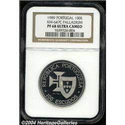 Palladium 100 Escudos 1989,
