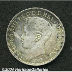 Alfonso XIII Peso 1895,