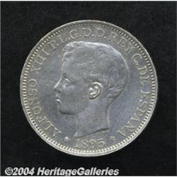 Alfonso XIII Peso 1895,