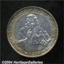 Republic 20 Lire 1938R,