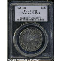 Charles I 12 Shillings,