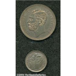 Pair of Bronze Issues,