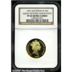 Elizabeth II gold 50 Dollars 1996,