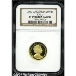 Elizabeth II gold 20 Pounds 2000,