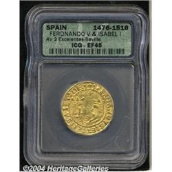 Ferdinand & Isabel gold 2 Excelentes Seville,