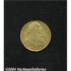 Carlos III gold 8 Escudos 1788-C Seville,