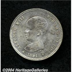 Peseta 1891,