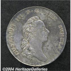 Gustav III Riksdaler 1777,