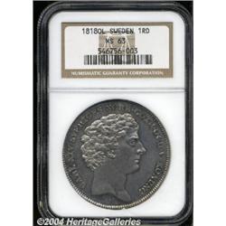 Carl XIV Riksdaler 1818-OL,