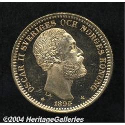 Oscar II gold 20 Kronor 1895,