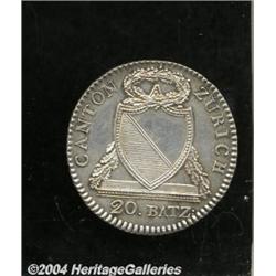 Zurich. 20 Batzen 1813,