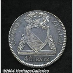 Zurich. 40 Batzen 1813,