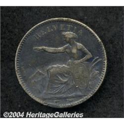 Confederation Franc 1851,