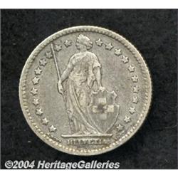Confederation Franc 1875,