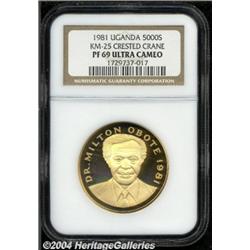 Gold 5000 Shillings 1981,