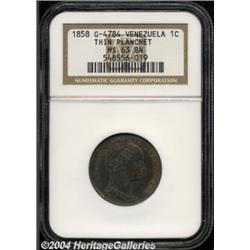 Republic Centavo 1858 Pattern,