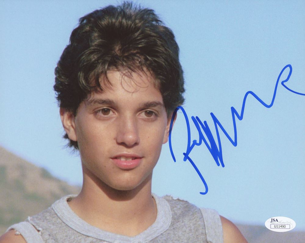 Ralph Macchio Signed The Karate Kid 8x10 Photo Jsa Coa
