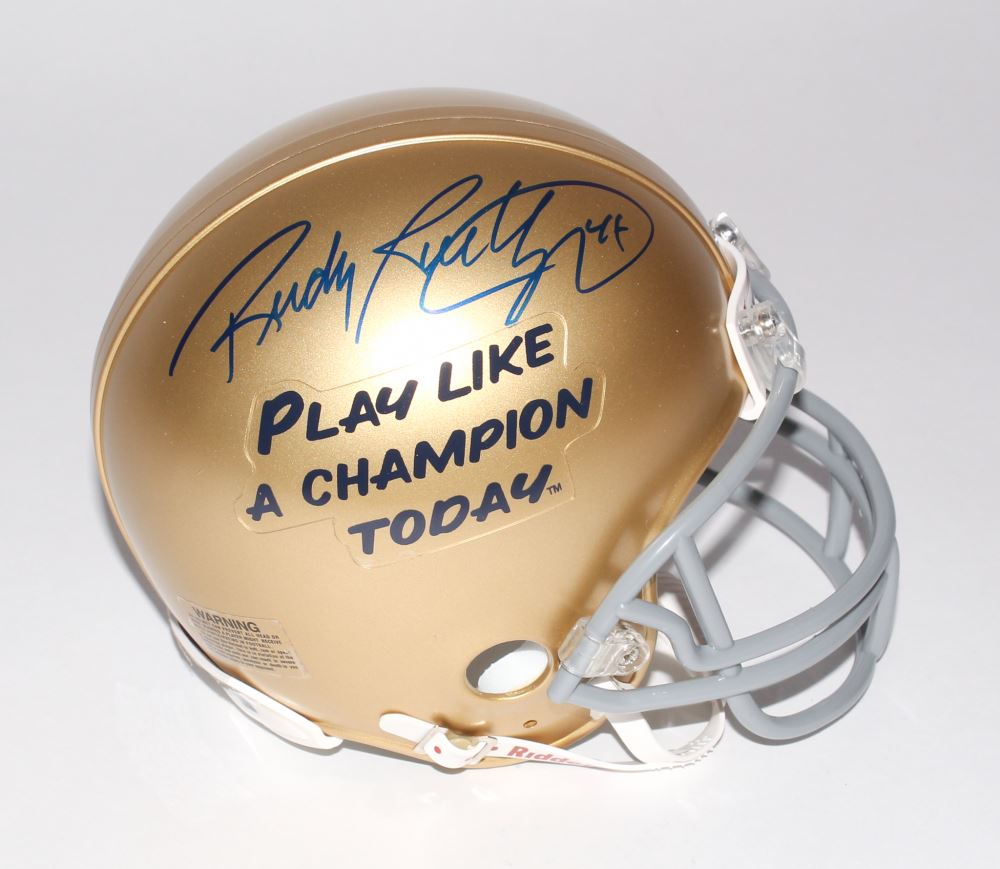 rudy ruettiger signature