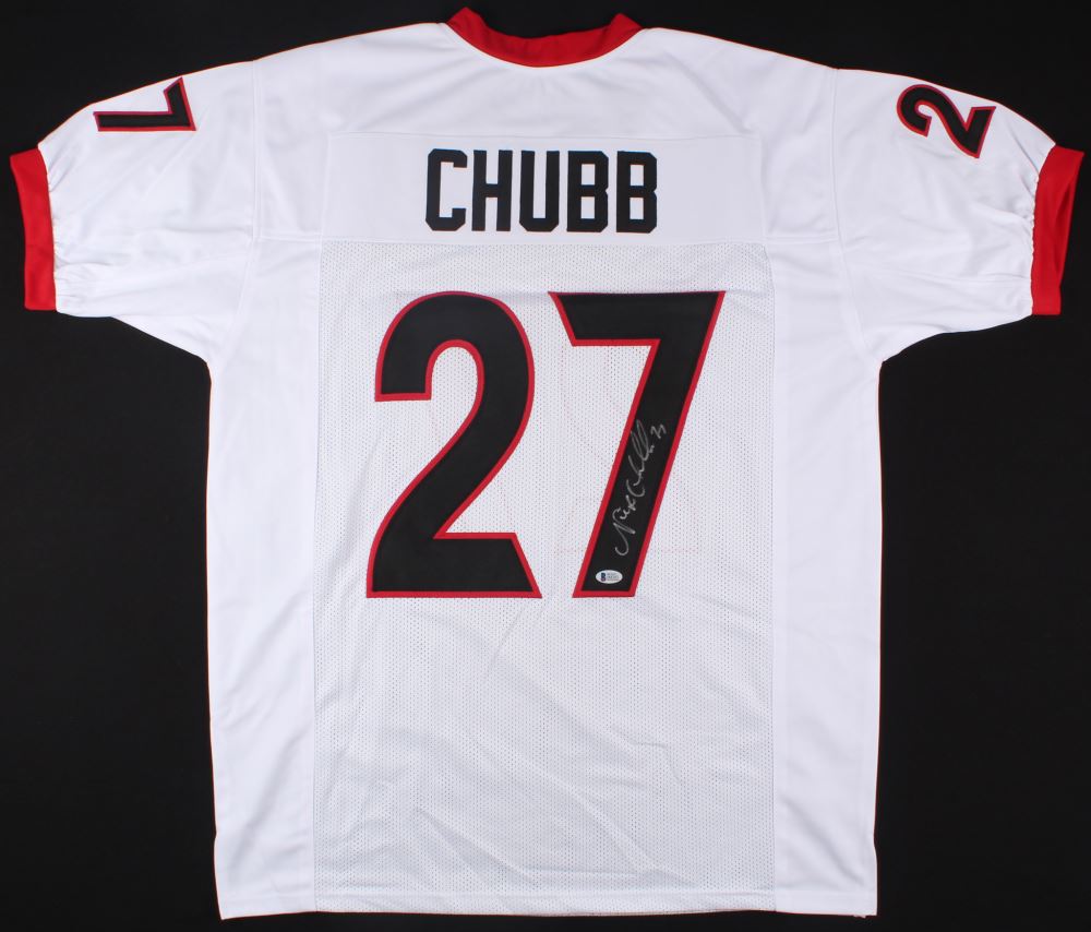 nick chubb georgia jersey