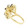 Image 3 : 1.20 ctw Sapphire and Diamond Ring - 14KT Yellow Gold