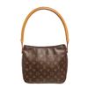 Image 1 : Louis Vuitton Monogram Canvas Leather Looping PM Shoulder Bag