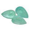 Image 1 : 5.33 ctw Pear Mixed Emerald Parcel