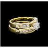 Image 1 : 1.47 ctw Diamond Ring - 14KT Yellow and White Gold