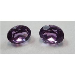 2.88 ct. Matched Pair Amethyst