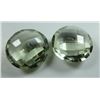 Image 1 : 21.07 ct, Green Amethyst Matched Pair