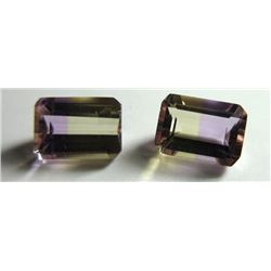 2.20 ct, Ametrines Matched Pair