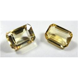 2.0 ct. Citrine Matched Pair