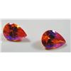 Image 1 : 2.0 ct. Topaz Mystic Mars Matched Pair