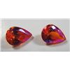 Image 1 : 2.5 ct. Topaz Mystic Mars Matched Pair